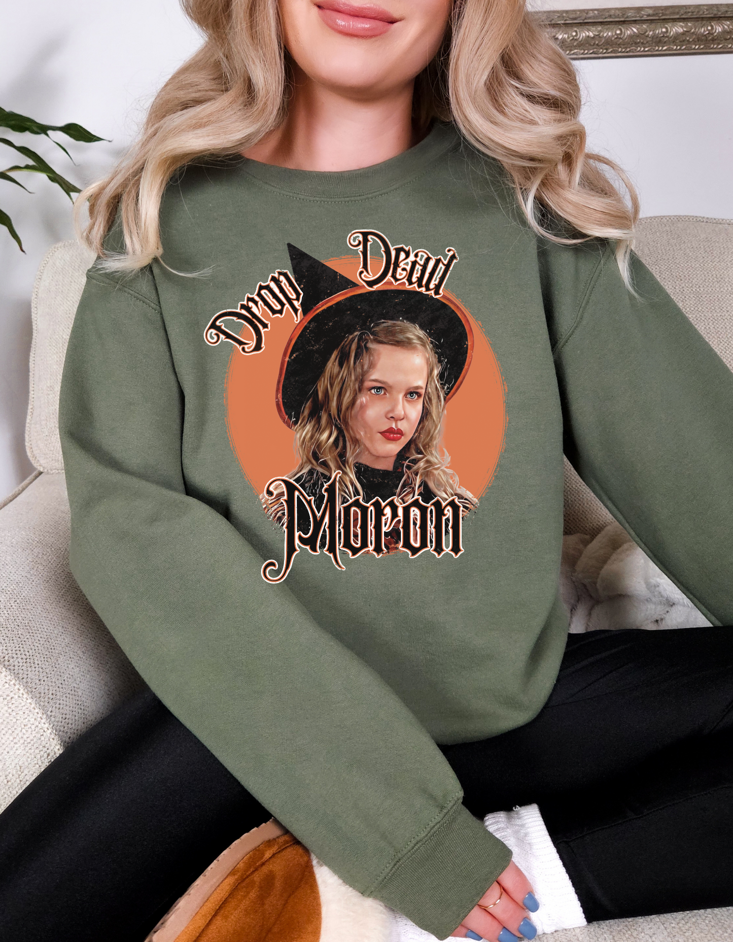 Drop Dead Moron Crew and Tee