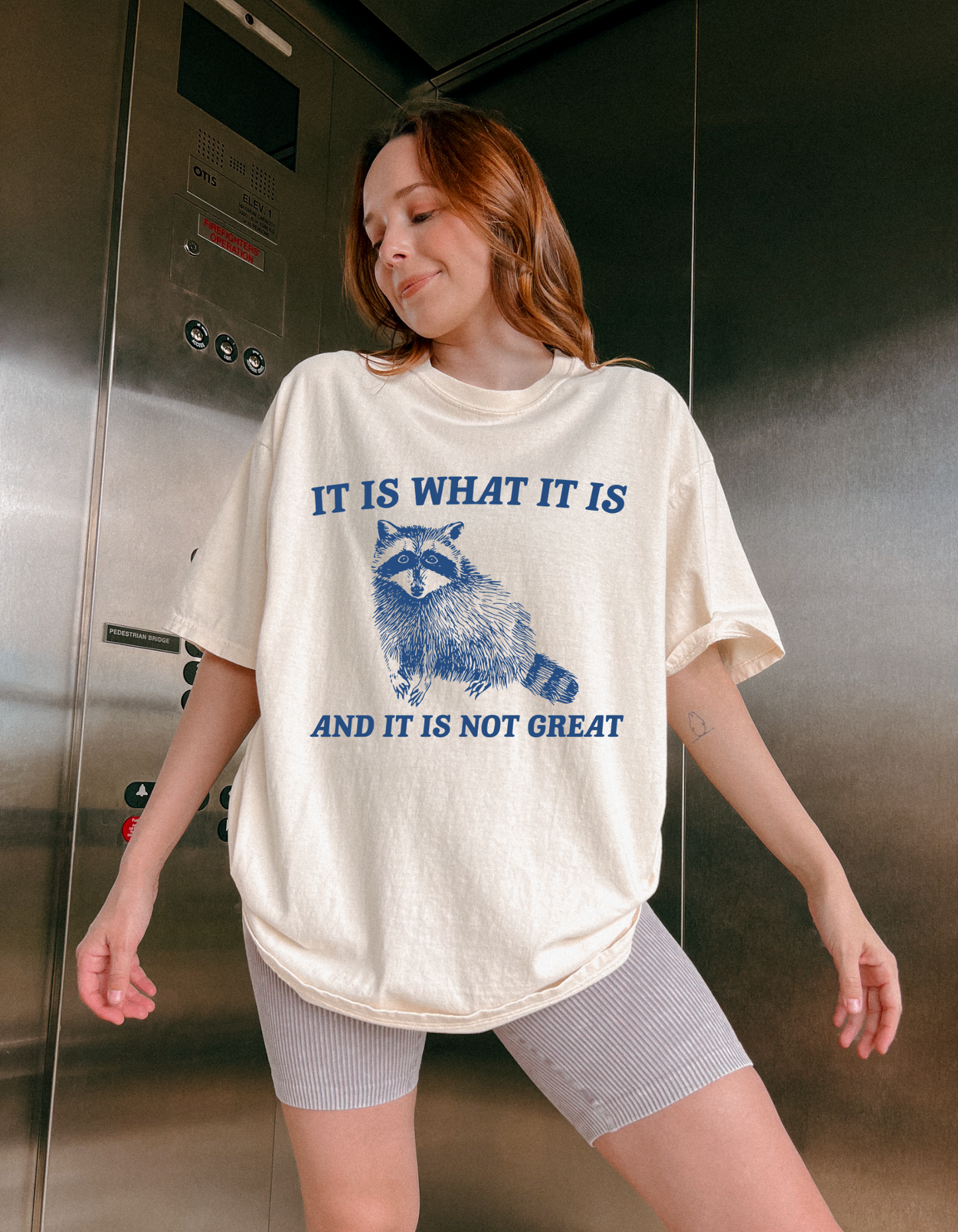 It is what it is comfort colors tee
