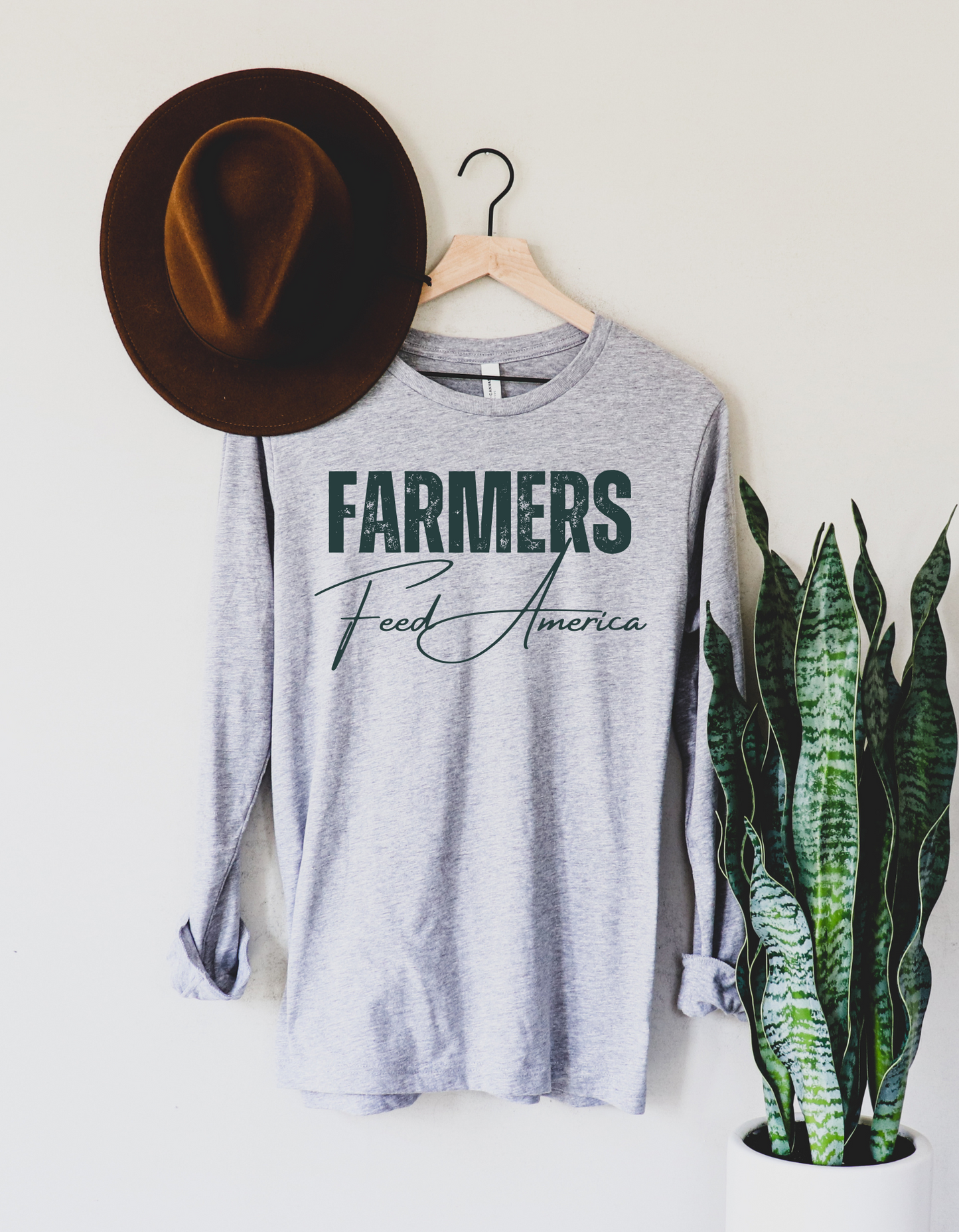 Farmers Feed America Long Sleeve