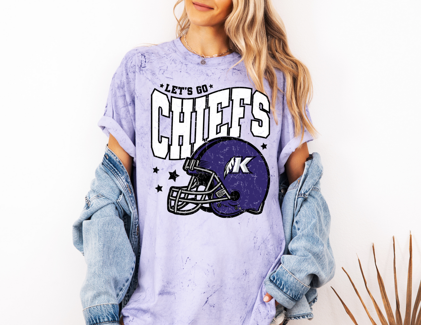 Let's Go Chiefs Comfort Colors Tees