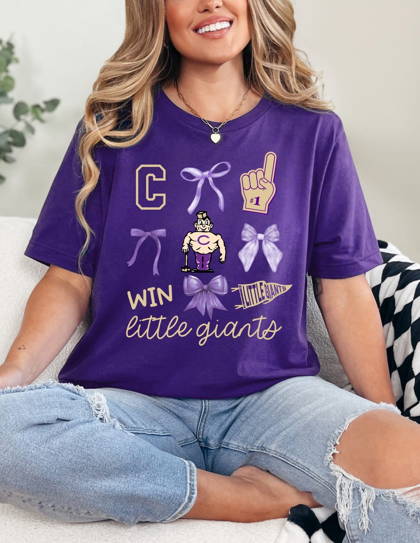 Little Giants Bow Tee