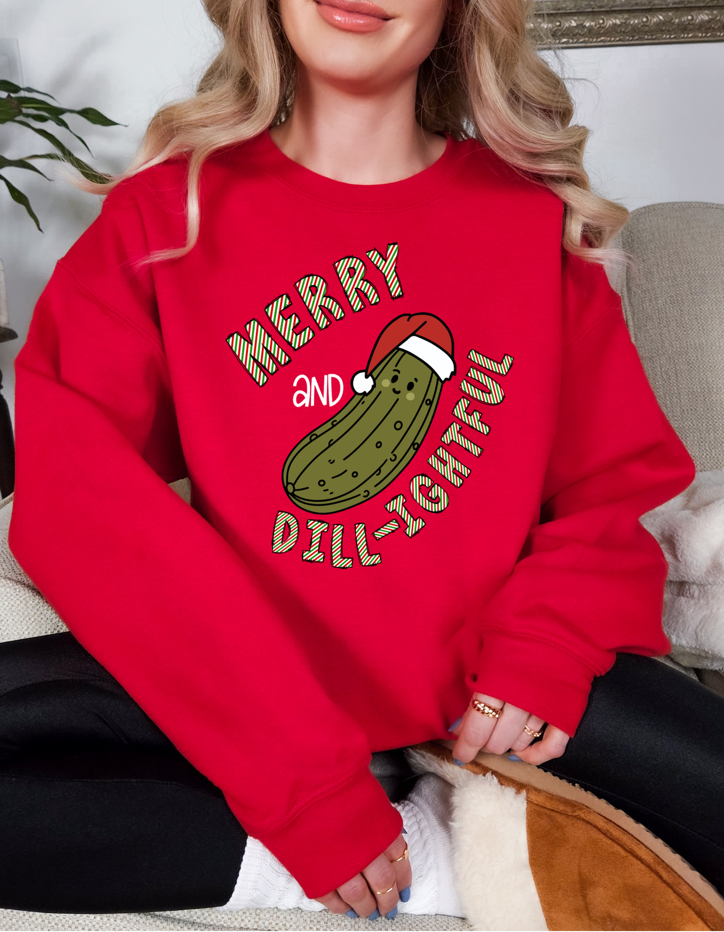 Merry and Dill-ightful Crewneck and Tee