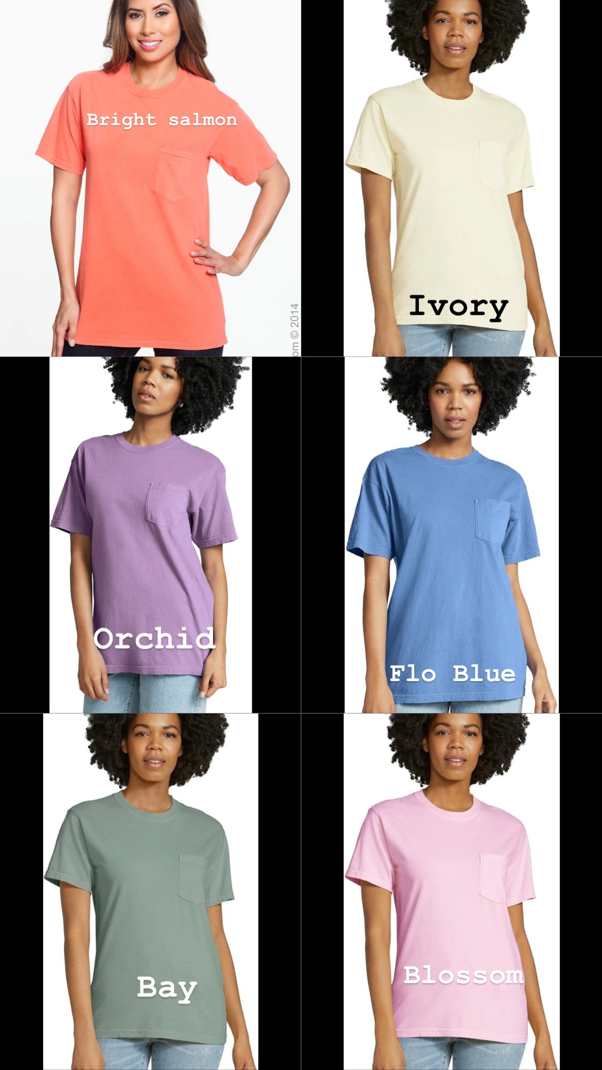 Custom Mama Pocket Tee Comfort Colors