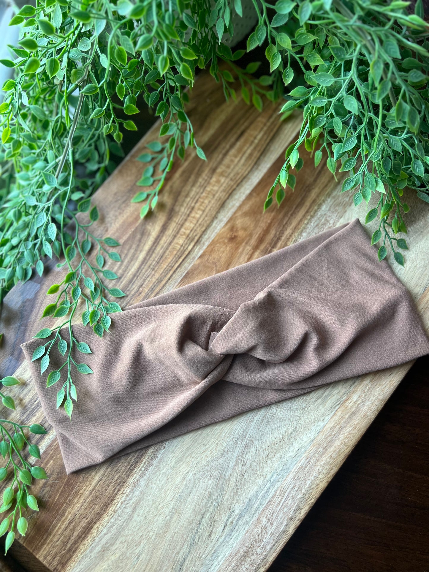 Espresso Twist Headband