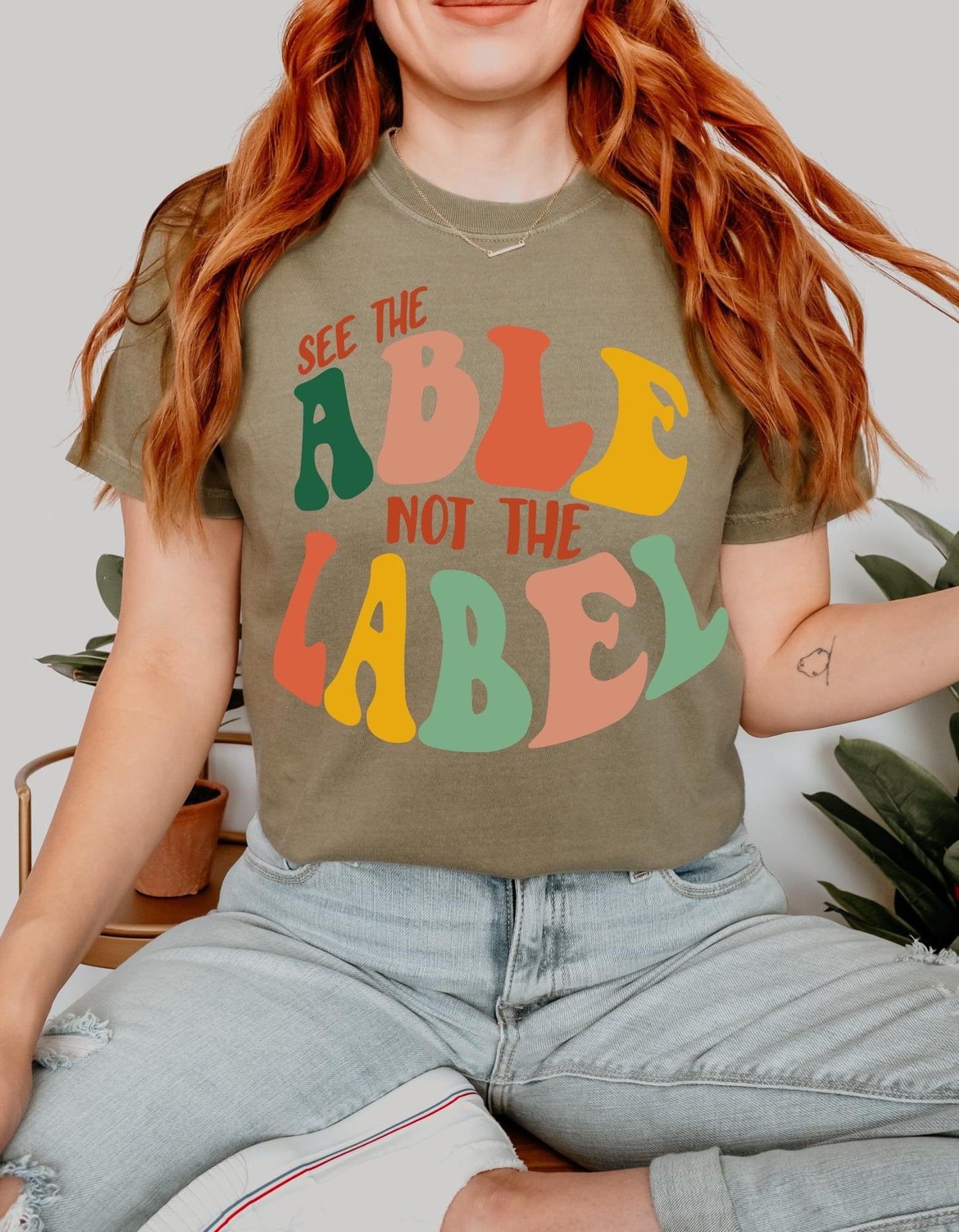 See the Able not the Label Comfort Colors