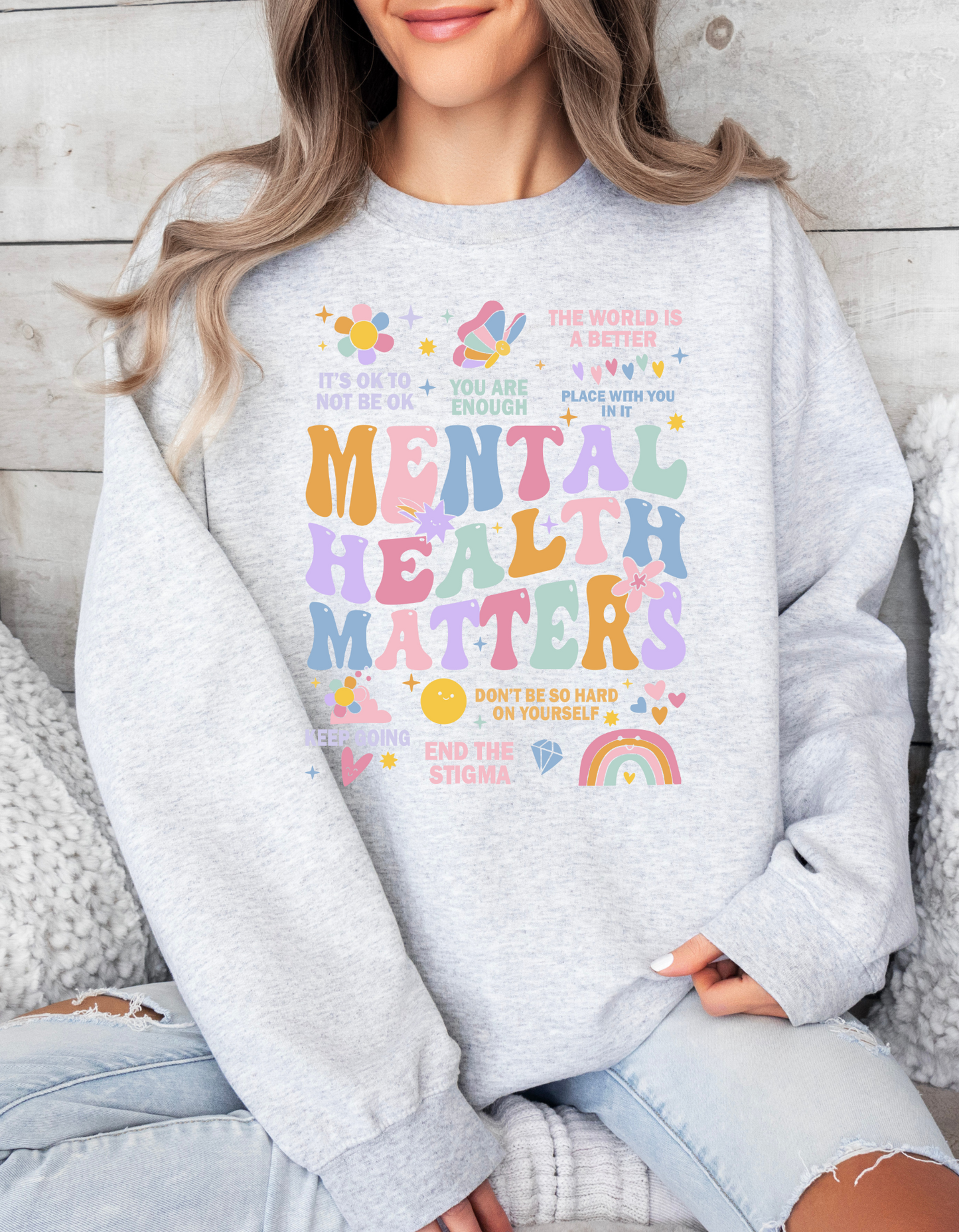 Mental Health Matters Crewneck