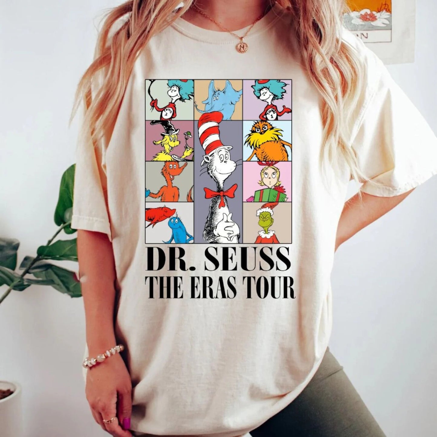 Dr. Seuss The Eras Tour Comfort Colors Tee