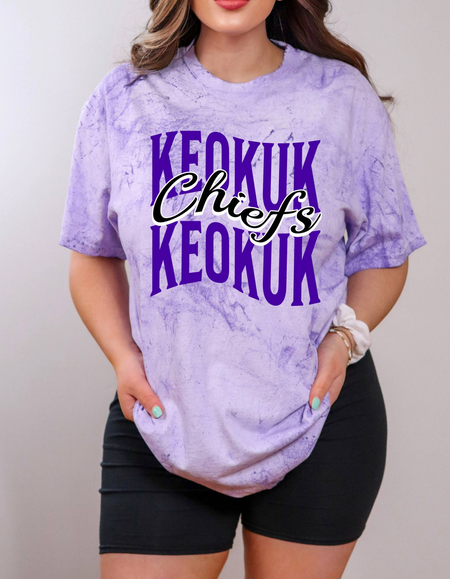 Keokuk Chiefs Color Blast Tees