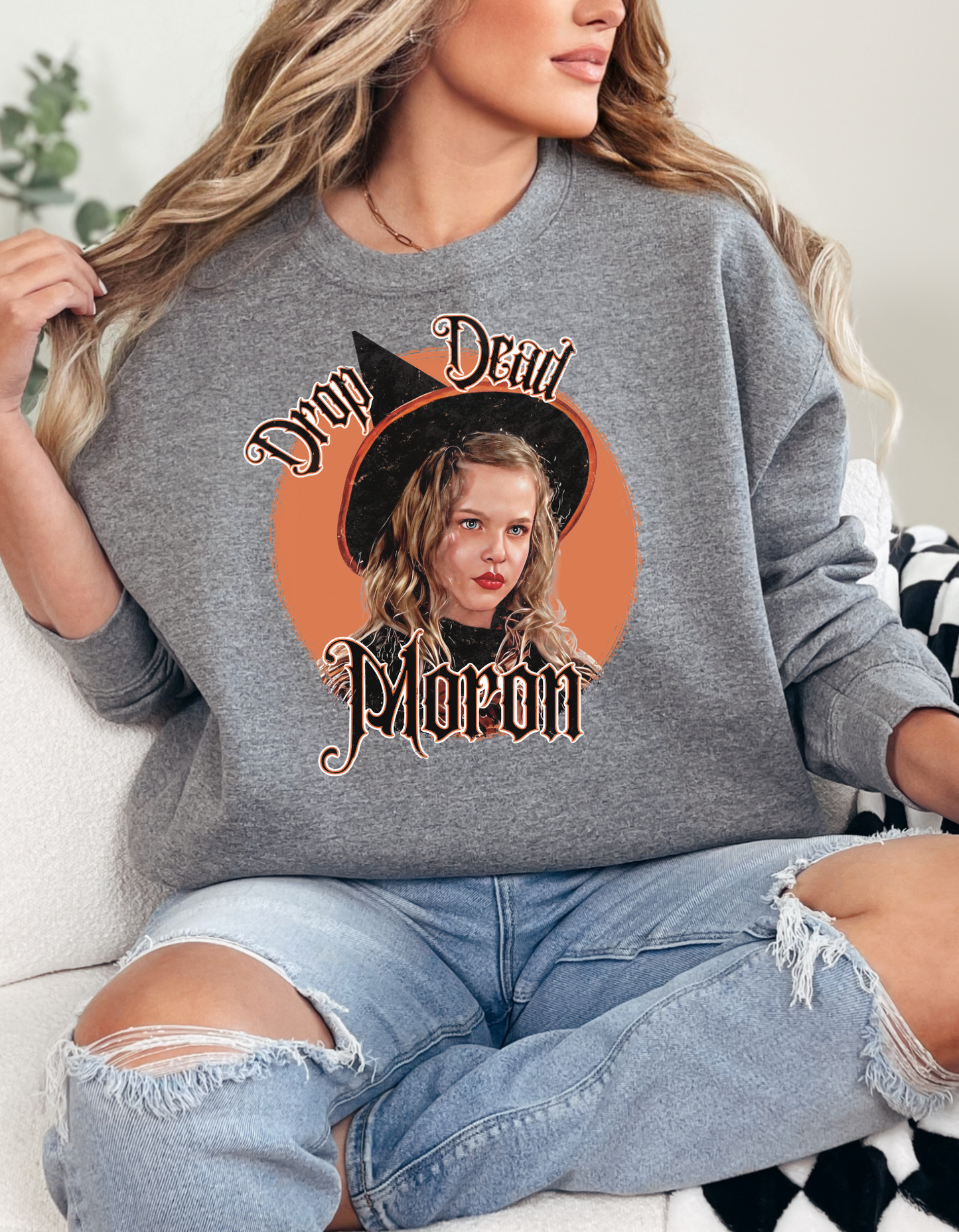 Drop Dead Moron Crew and Tee