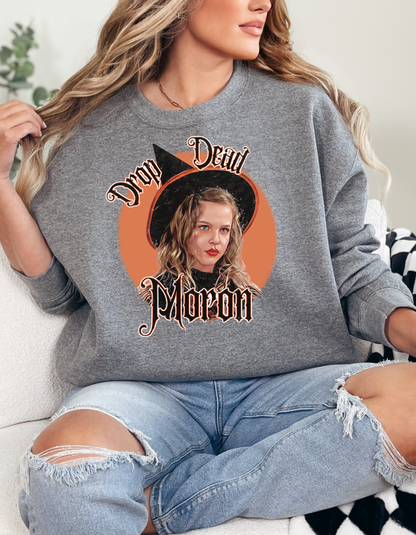 Drop Dead Moron Crew and Tee