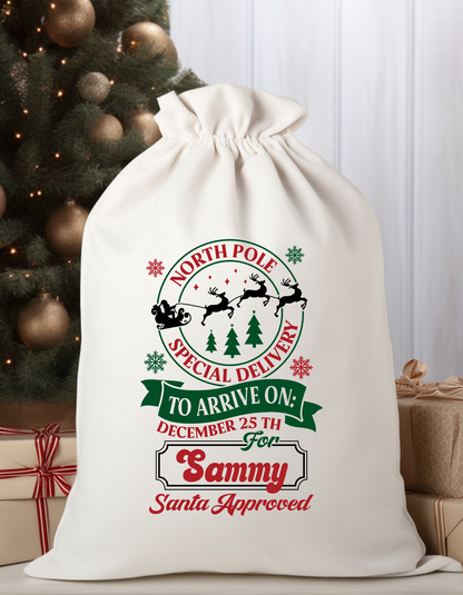 Custom Santa Sacks