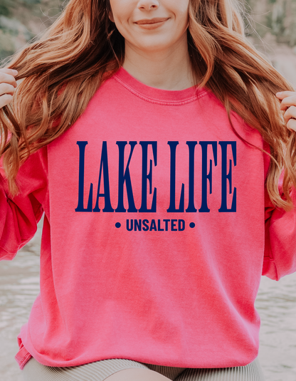 Lake Life Comfort Colors Long Sleeve Tee