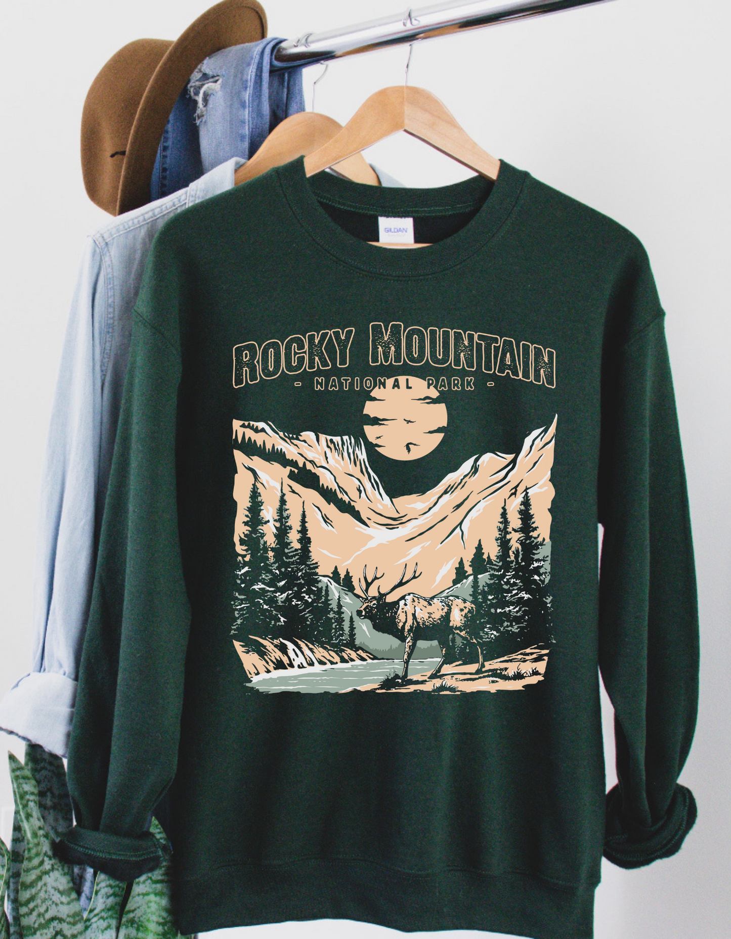 Rocky Mountain Crewneck