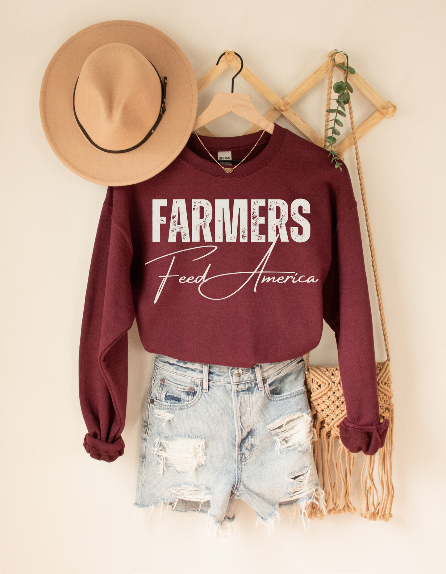 Farmers Feed America Crewneck