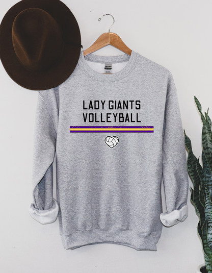 Custom Volleyball Crewneck