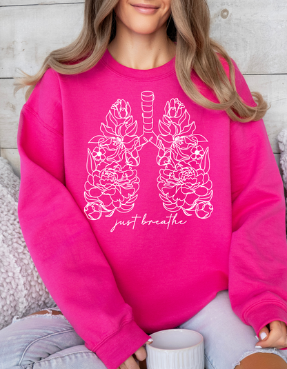Just Breathe Crewneck