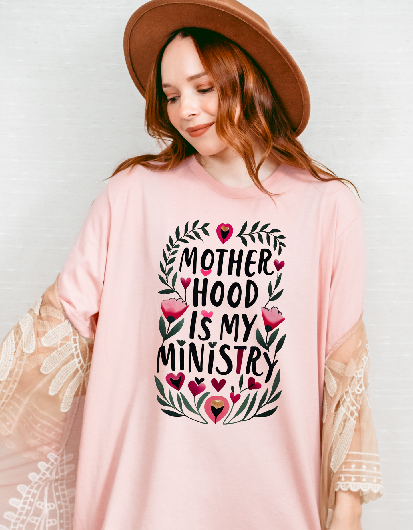 Motherhood is my Ministry Comfort Colors Tee