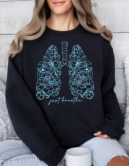 Just Breathe Crewneck