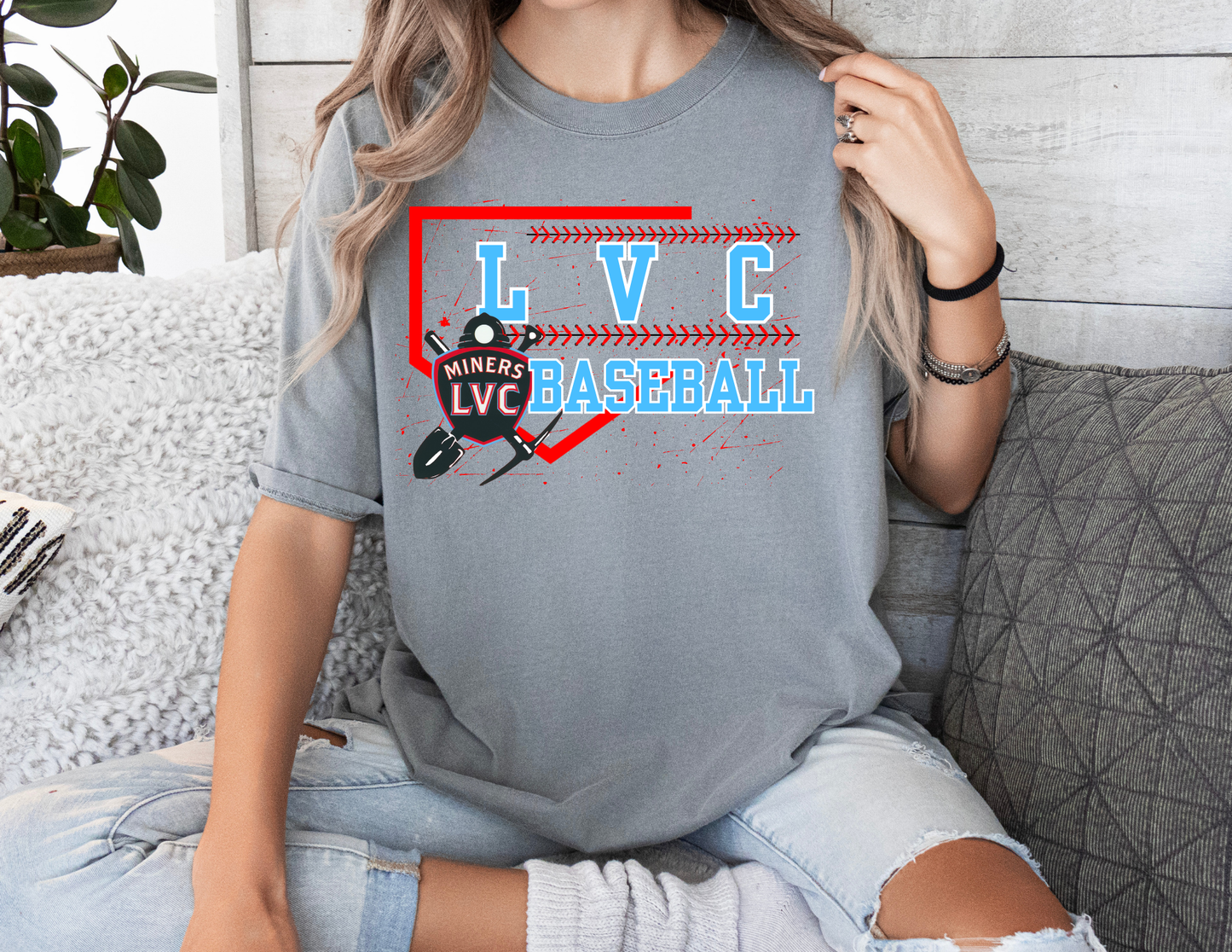 All Star Baseball Comfort Colors Tee