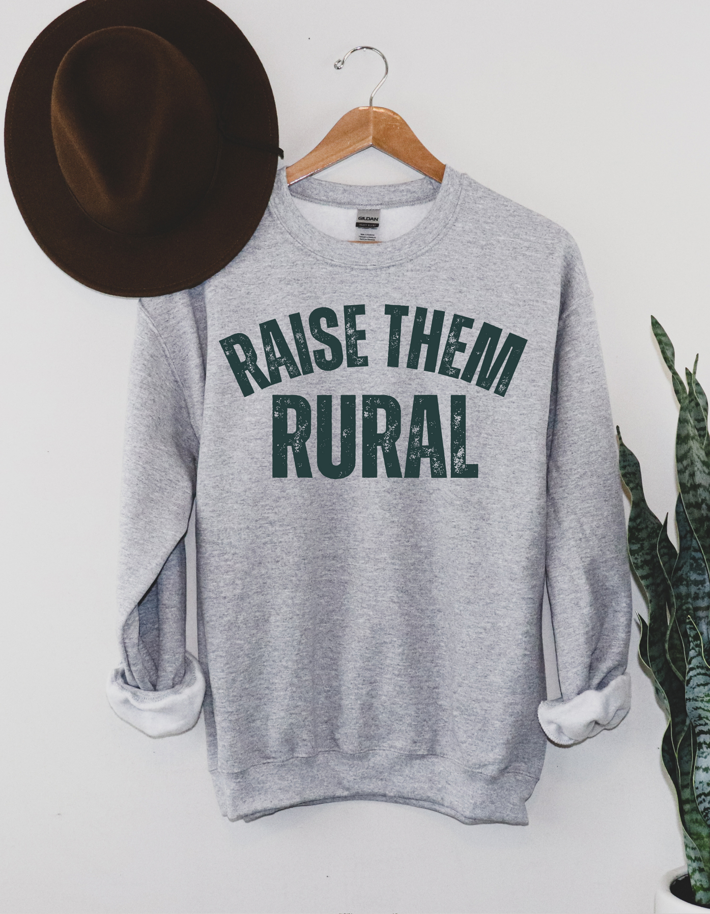 Raise Them Rural Crewneck