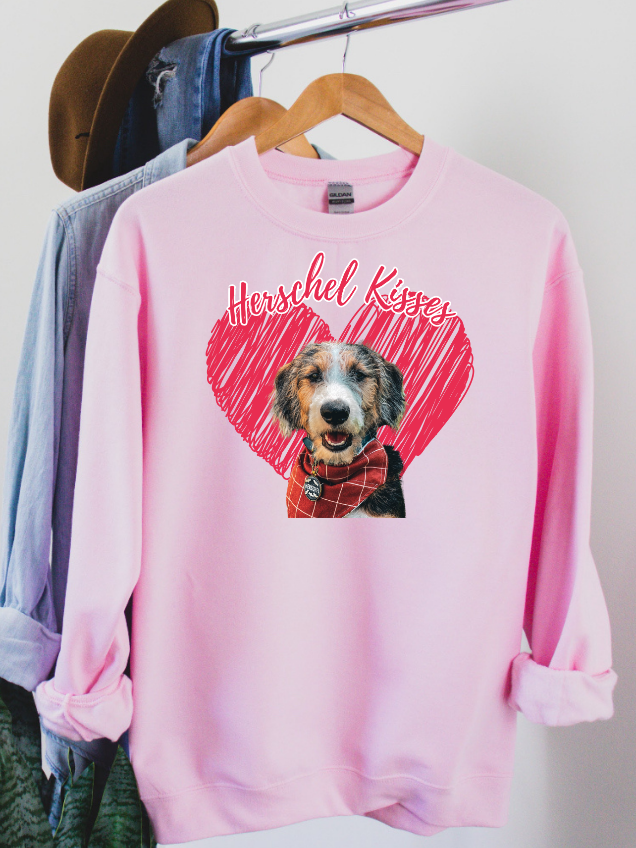 Puppy Kisses Custom Design for Valentines