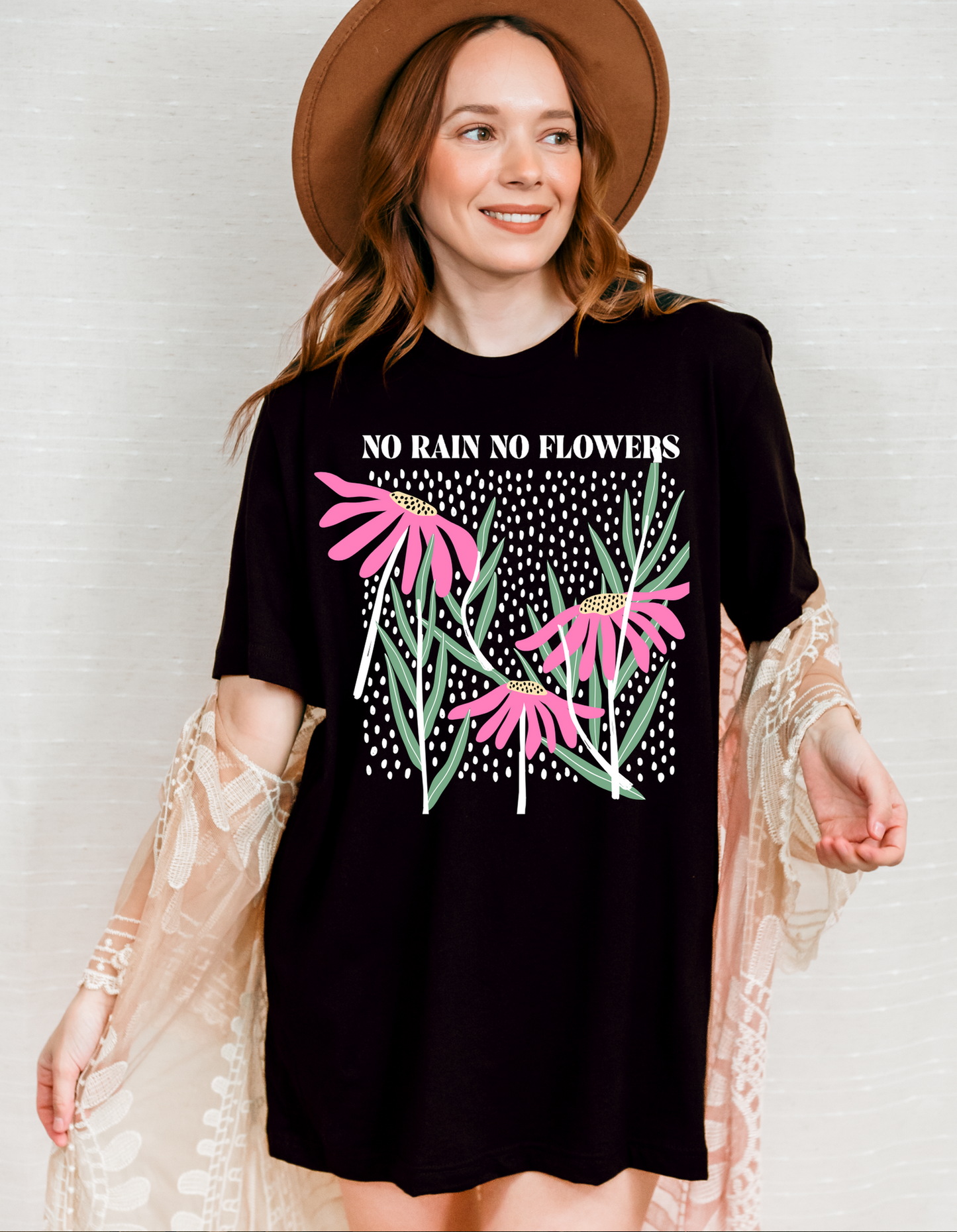 No Rain No Flowers Bella Tee