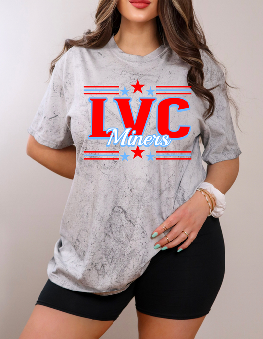 LVC Miners Retro Stars Color Blast Tee