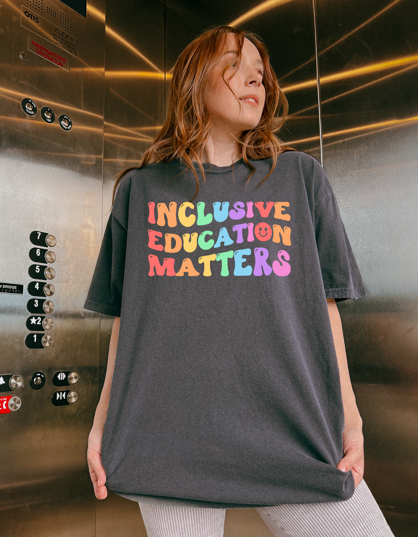 Inclusive Education Matters Comfort Colors Tee