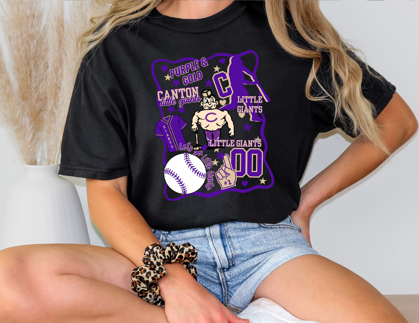 Game Day Collage Comfort Colors Tee