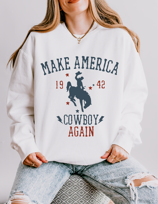 Make America Cowboy Again Short sleeve tee