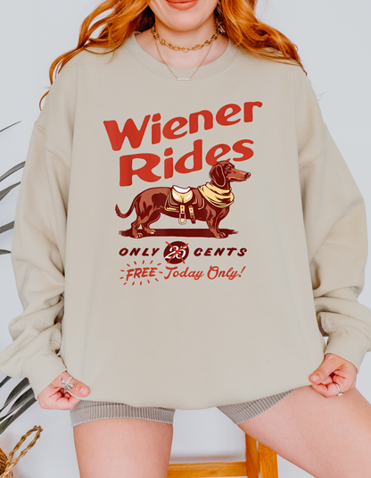 Wiener Rides Crew and Tee