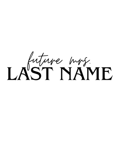 Future Mrs Custom Crewneck