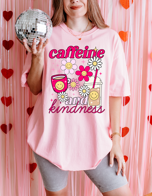 Caffeine and Kindness Tee