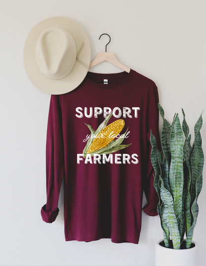 Support Your Local Farmers Tee