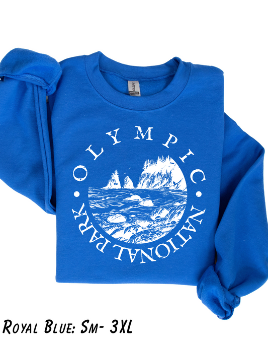 Olympic National Park Crew and Tee