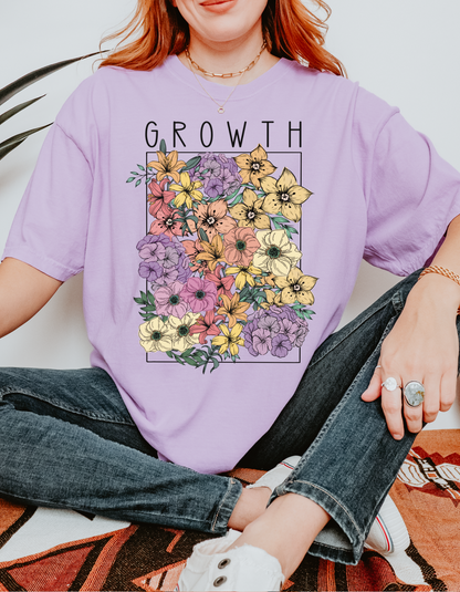 Growth Comfort Colors Tee
