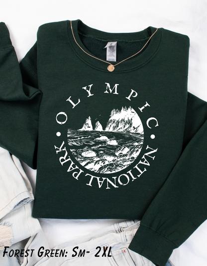 Olympic National Park Crew and Tee