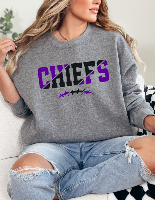 Chiefs Football Crew and Tee