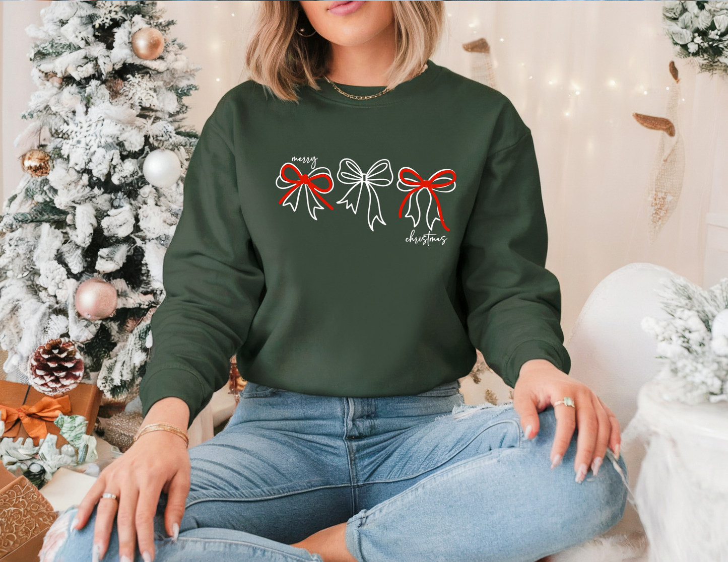 Merry Christmas Bows