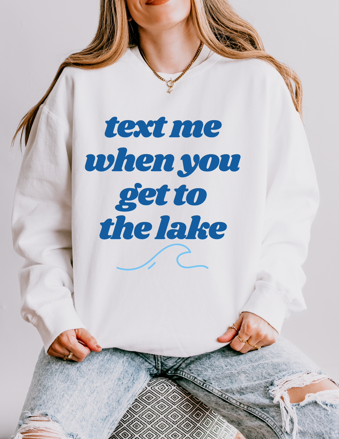 Text Me When You Get To the Lake Tee