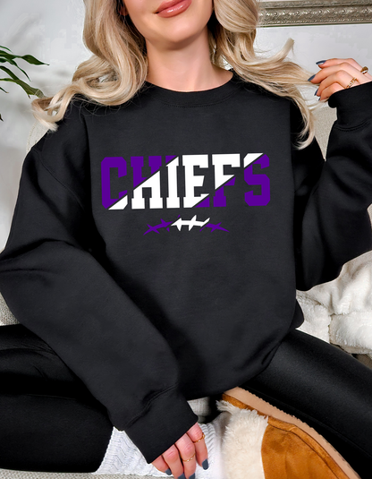 Chiefs Football Crew and Tee