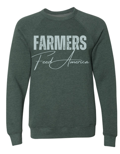 Bella Canvas Crewneck Farmers Feed America