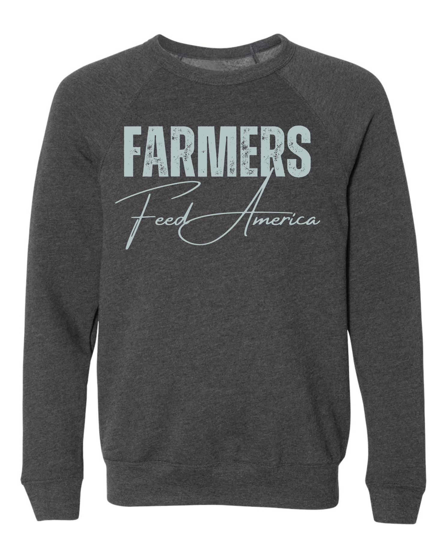 Bella Canvas Crewneck Farmers Feed America