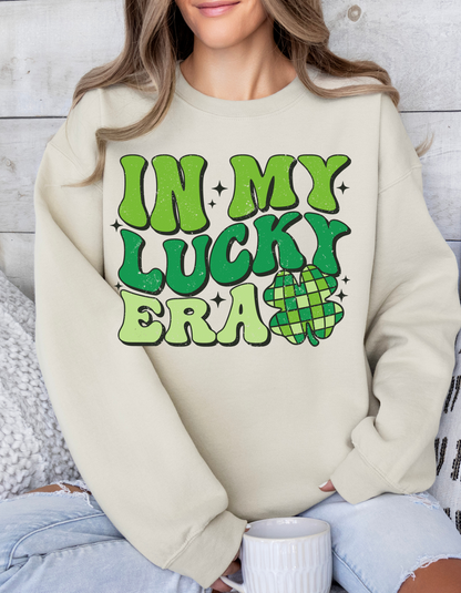 In my Lucky Era Crew and Tee