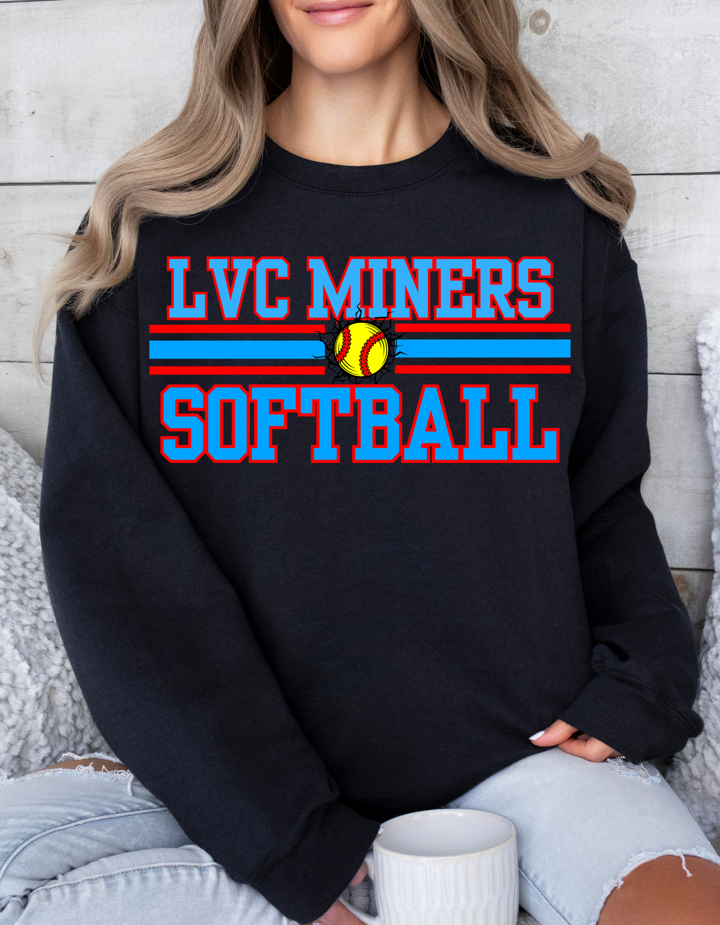 LVC Miners Retro Sports Crewneck