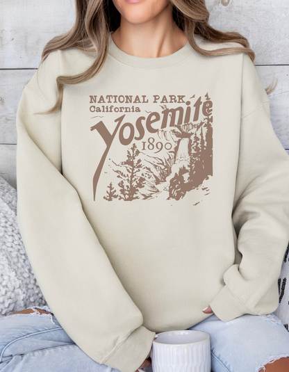 Yosemite National Park Crewneck