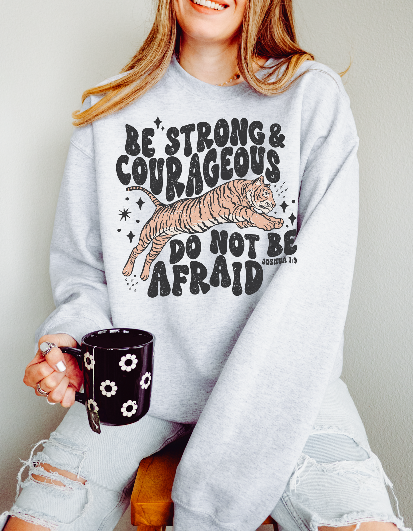 Be Strong Crew and Tee