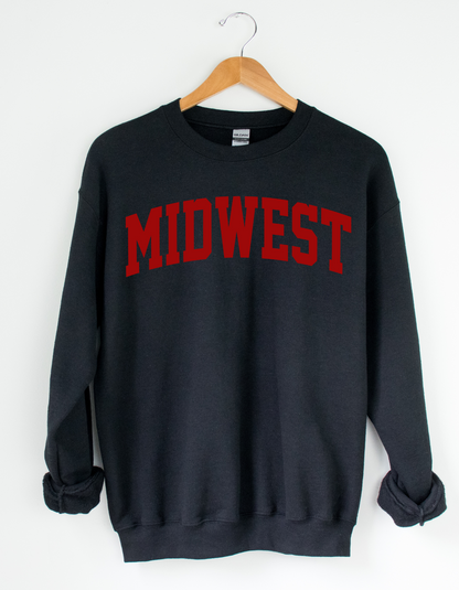 Midwest Crewneck and Tee