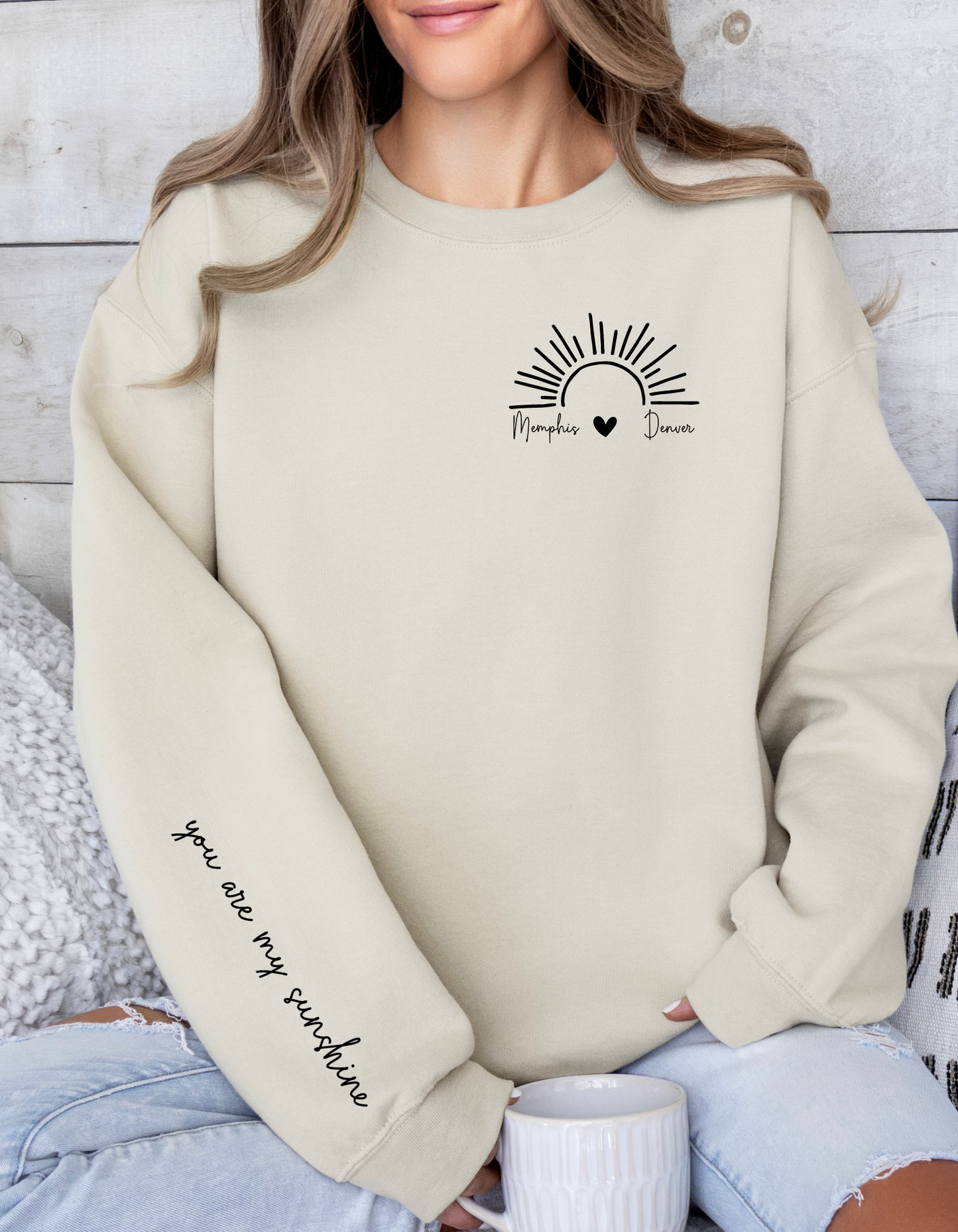 You are My Sunshine Custom Crew