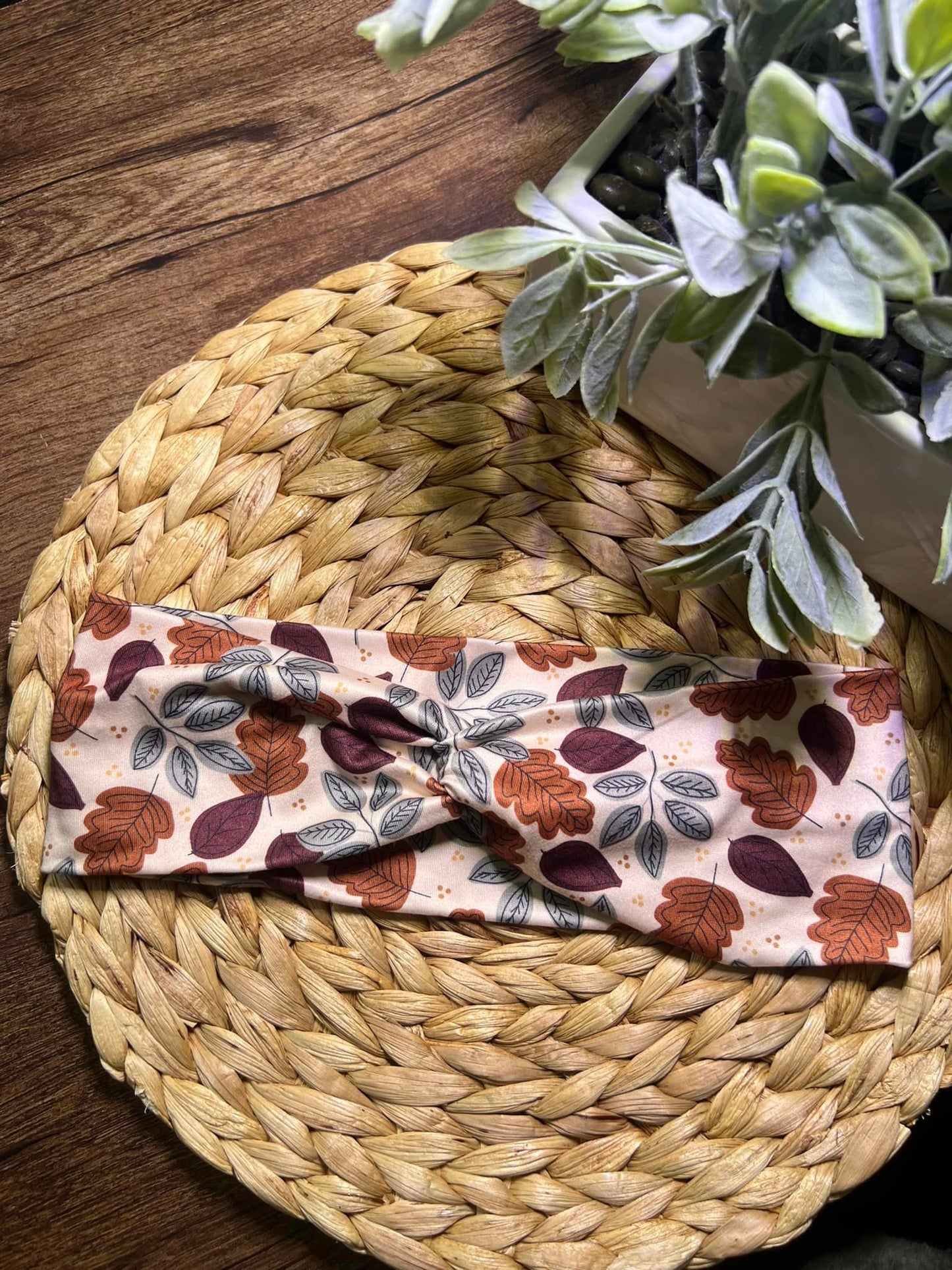 Falling Leaves Twist Headband